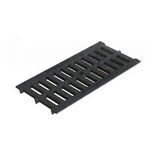 Решетка к лотку чугунная щелевая DN200 S`Park 500*236*14мм 25303