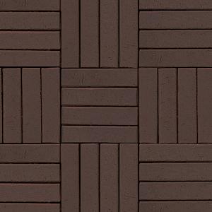 Тротуарный кирпич Westerwalder Klinker Riegel 240x52x50 мм WK105DB Design Dunkel Braun