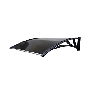 Козырек Fakro StopRain 1500мм усиленный NEW Бронза (кронштейн черный)