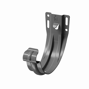 Docke STAL PREMIUM Карнизный кронштейн D125 (Снято с производства) Графит (RAL 7024)