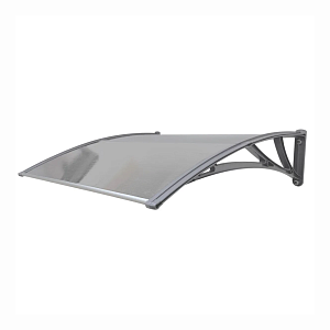 Козырек Fakro StopRain 1500мм усиленный NEW Графит (кронштейн серый)